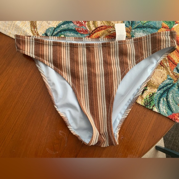 Aerie Striped Glitter Swimsuit - Picture 4 of 5